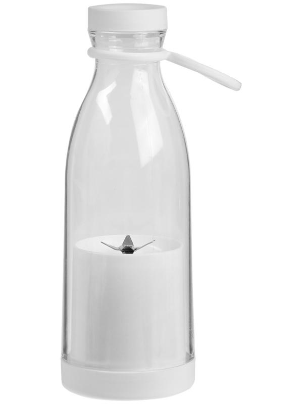 Блендер Luazon LBR-04, 40 Вт, 420 мл, портативный, АКБ, белый