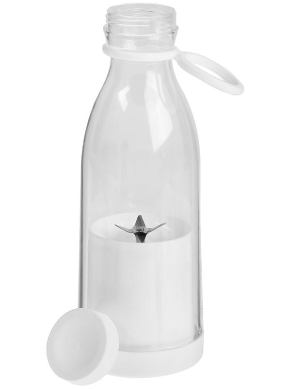 Блендер Luazon LBR-04, 40 Вт, 420 мл, портативный, АКБ, белый