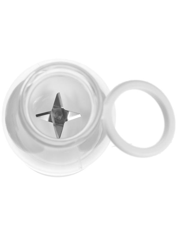 Блендер Luazon LBR-04, 40 Вт, 420 мл, портативный, АКБ, белый