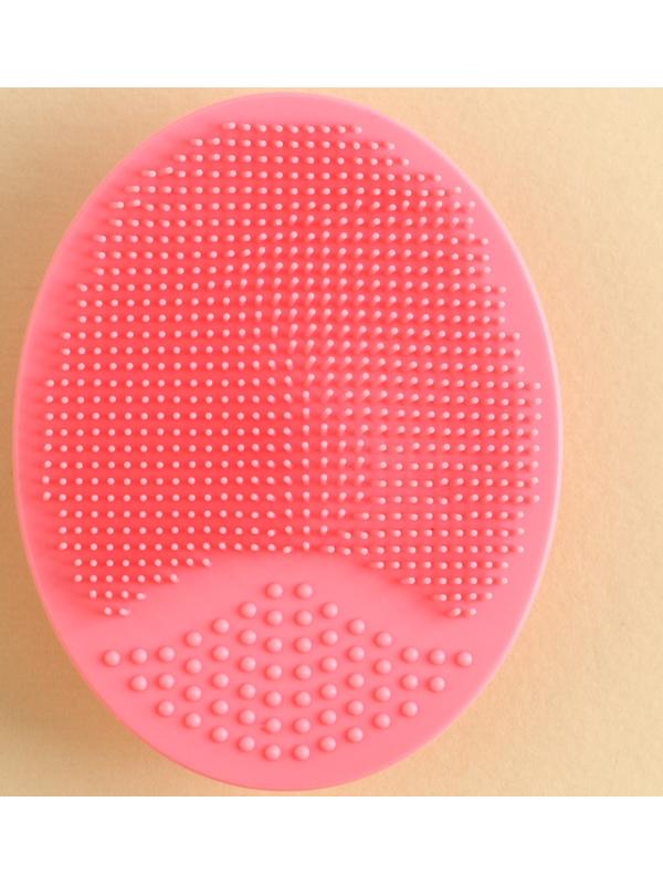 Силиконовый спонж для умывания в пакете 