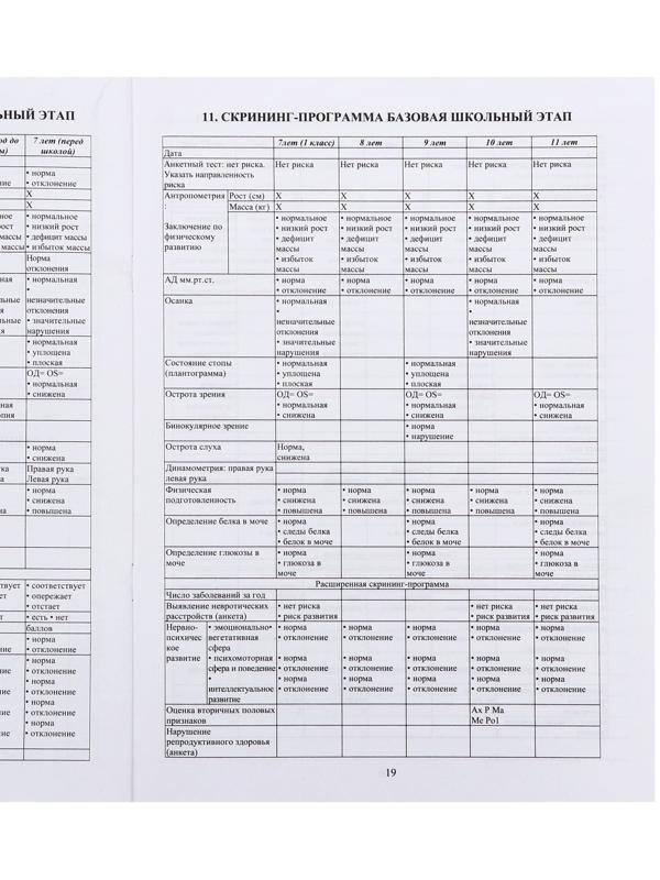 Медицинская карта ребёнка А4, форма № 026/у-2000, 16 листов, розовый