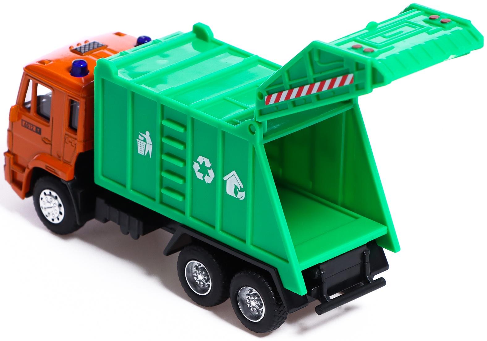 Грузовик металлический «КАМАЗ. Город», 1:54, инерция