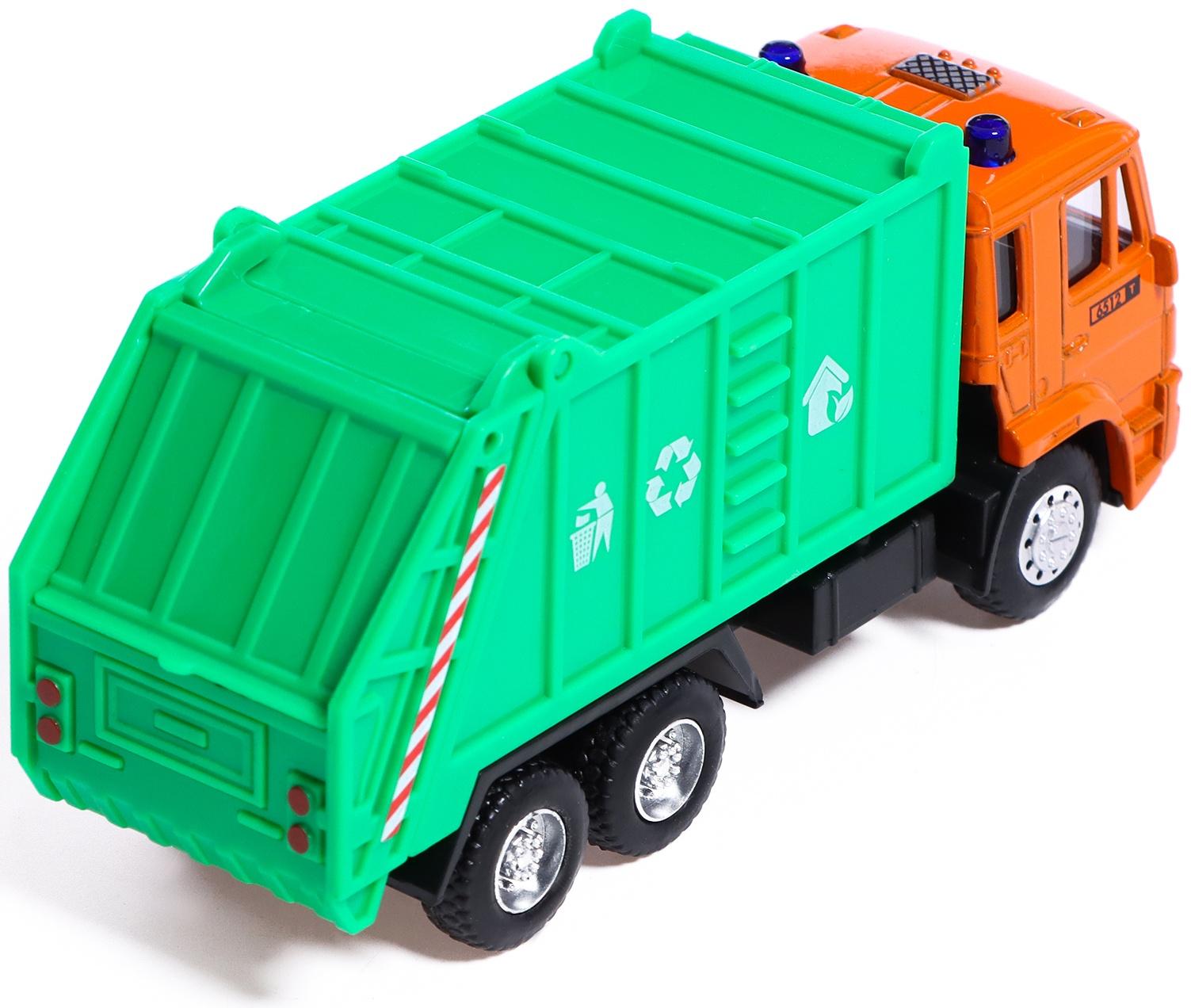 Грузовик металлический «КАМАЗ. Город», 1:54, инерция