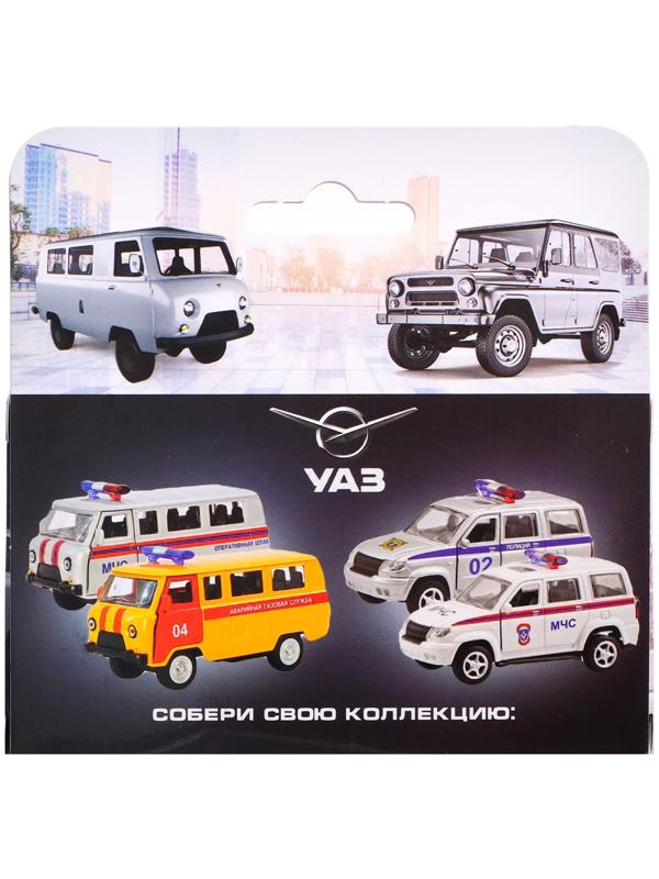 Машина металлическая «УАЗ Патриот. Полиция», инерция, 1:50