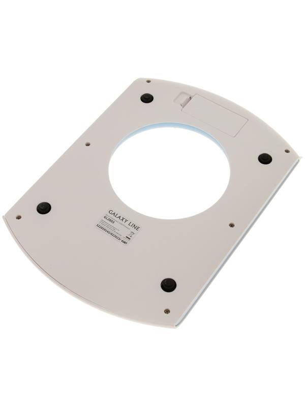 Весы кухонные Galaxy LINE GL 2803, электронные, до 5 кг, белые