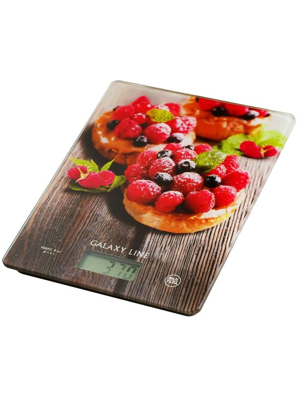Весы кухонные Galaxy LINE GL 2816, электронные, до 8 кг
