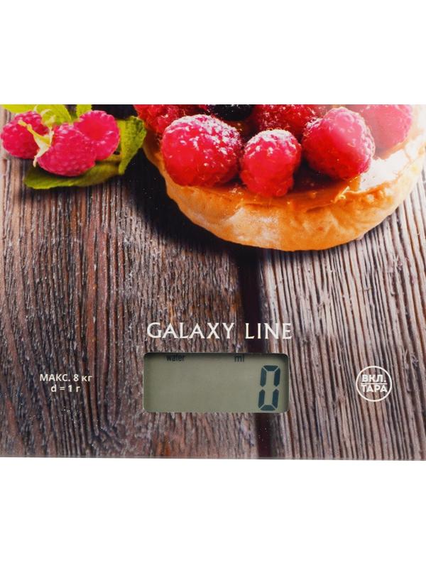 Весы кухонные Galaxy LINE GL 2816, электронные, до 8 кг