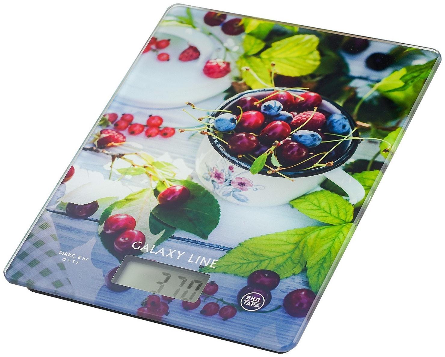 Весы кухонные Galaxy LINE GL 2818, электронные, до 8 кг
