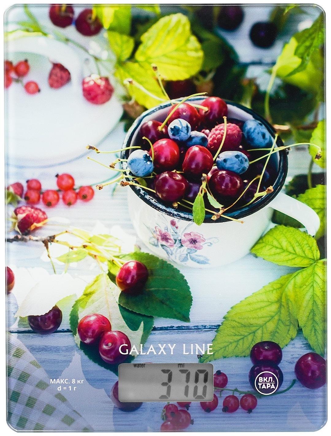 Весы кухонные Galaxy LINE GL 2818, электронные, до 8 кг