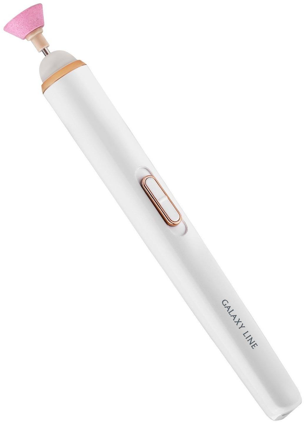 Аппарат для маникюра Galaxy LINE GL 4913, 0.5 Вт, 6 насадок, белый
