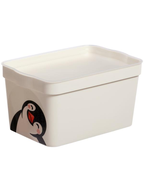 Детский ящик Lalababy Cute Penguin, 2,3 л