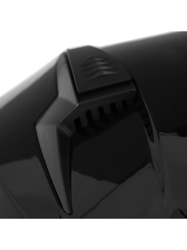 Шлем интеграл с двумя визорами, размер M (57-58), модель BLD-M67E, черный глянцевый