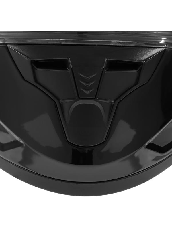 Шлем интеграл с двумя визорами, размер L (59-60), модель BLD-M67E, черный глянцевый