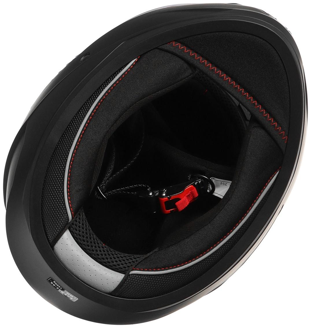 Шлем интеграл с двумя визорами, размер M (57-58), модель BLD-M67E, черный матовый