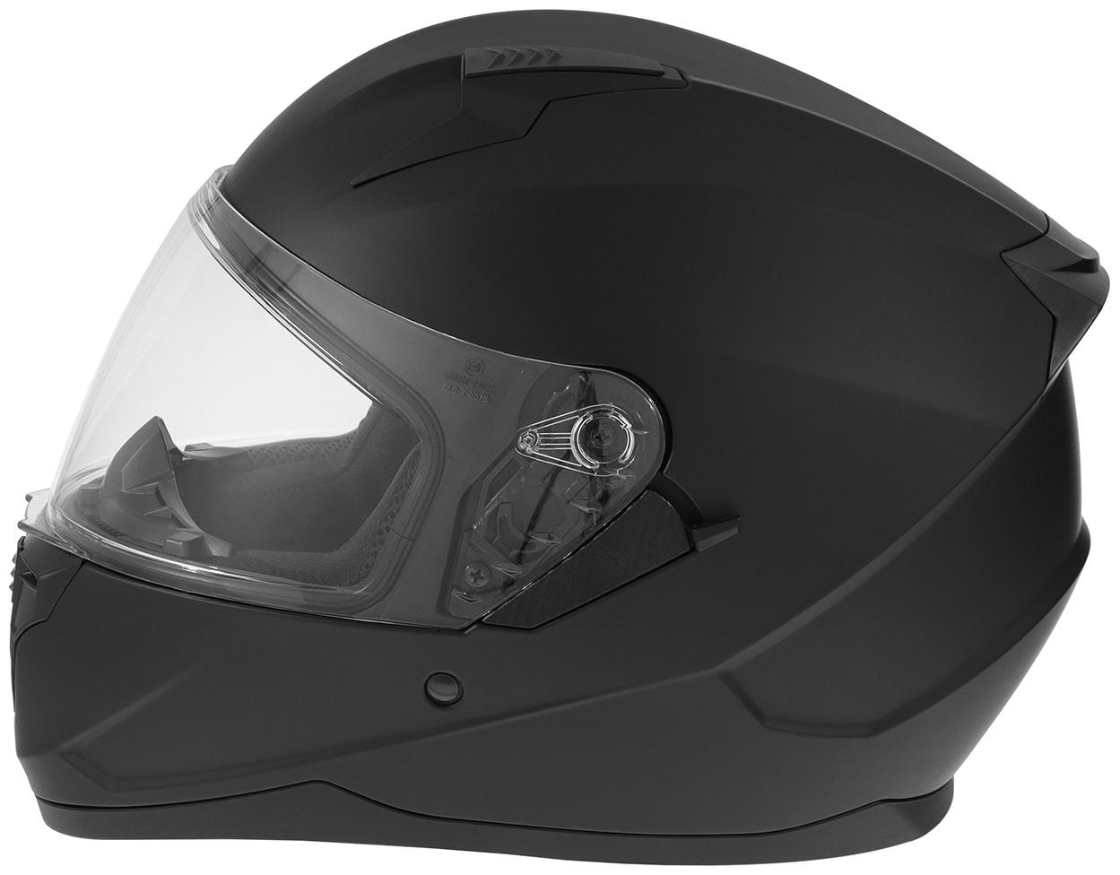 Шлем интеграл с двумя визорами, размер M (57-58), модель BLD-M67E, черный матовый