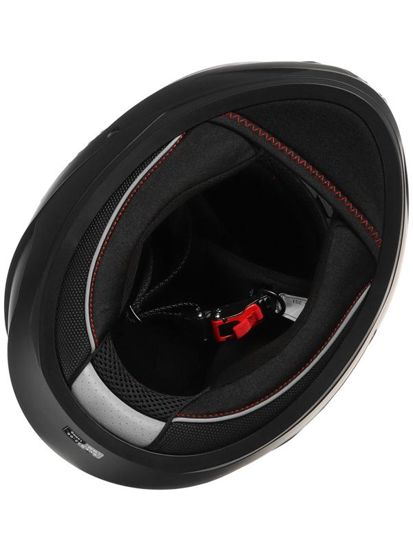 Шлем интеграл с двумя визорами, размер M (57-58), модель BLD-M67E, черный матовый