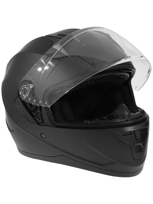 Шлем интеграл с двумя визорами, размер M (57-58), модель BLD-M67E, черный матовый