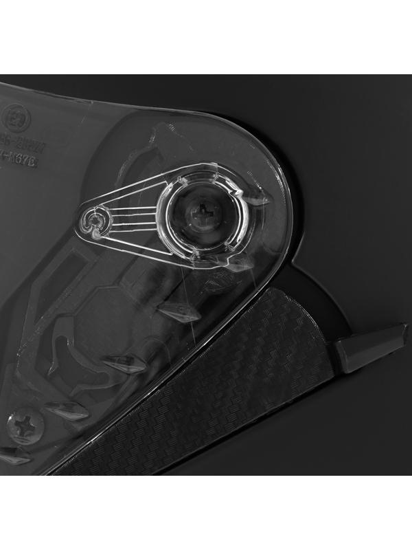 Шлем интеграл с двумя визорами, размер M (57-58), модель BLD-M67E, черный матовый