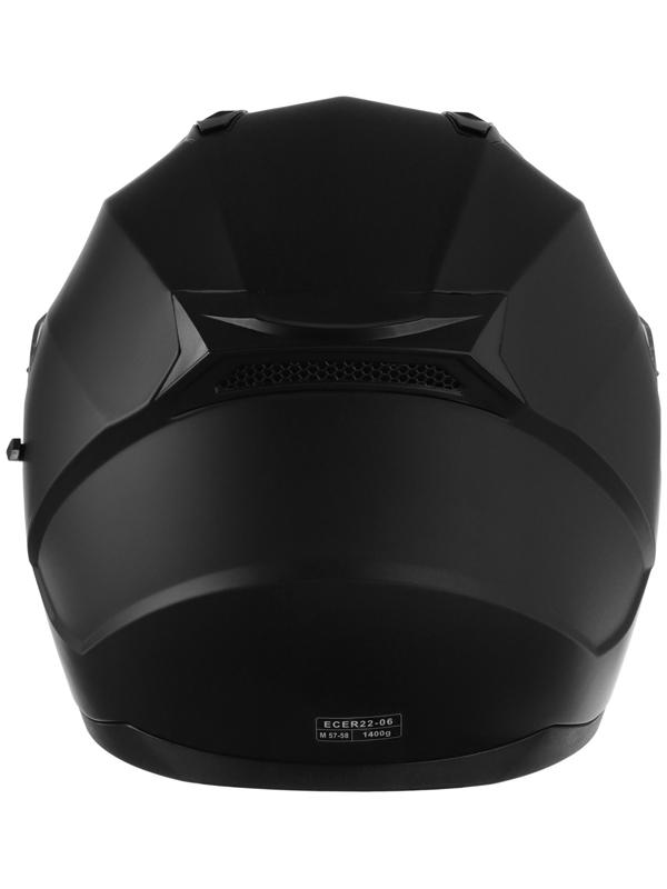 Шлем интеграл с двумя визорами, размер M (57-58), модель BLD-M67E, черный матовый