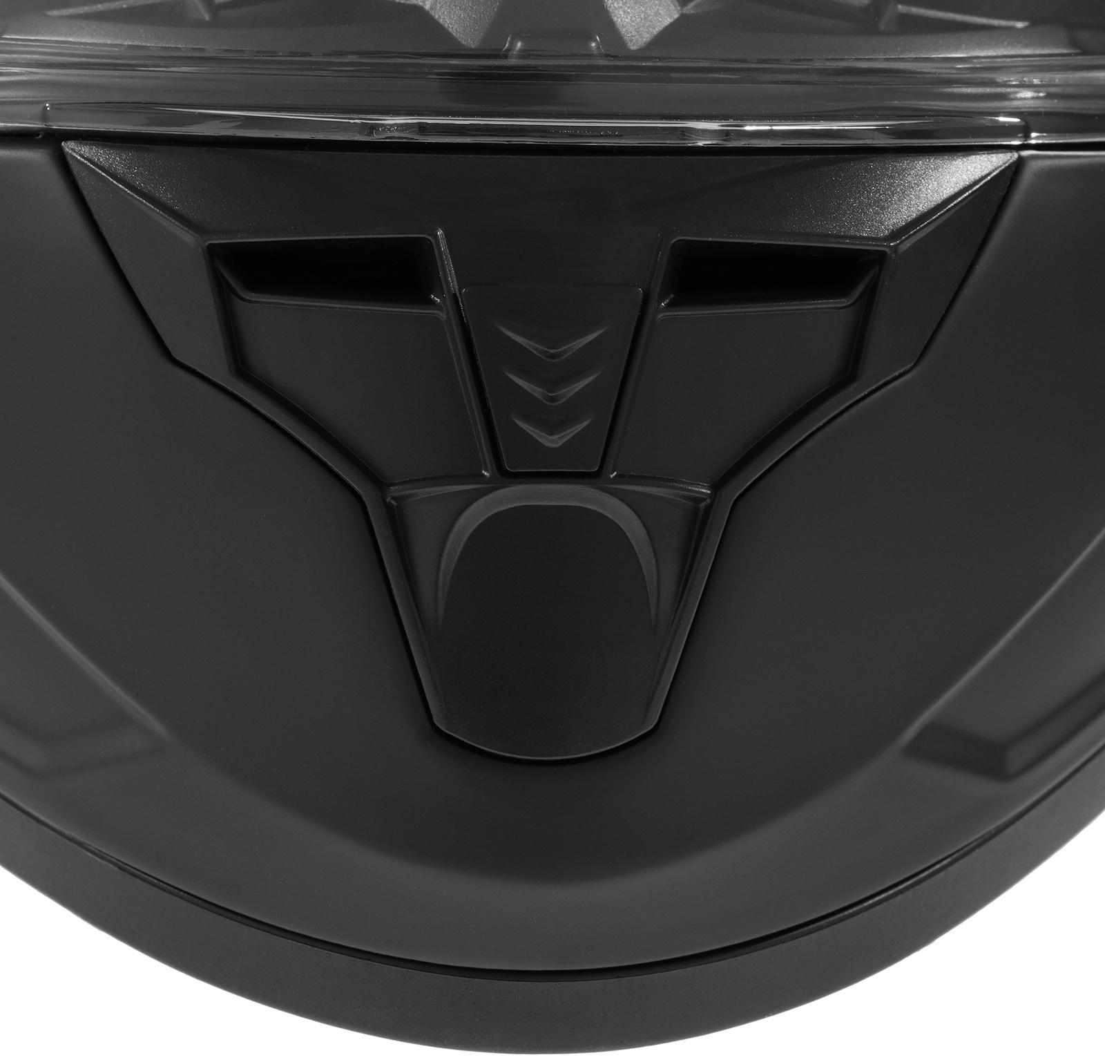 Шлем интеграл с двумя визорами, размер L (59-60), модель BLD-M67E, черный матовый