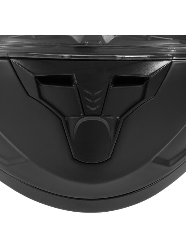 Шлем интеграл с двумя визорами, размер XL (60-61), модель BLD-M67E, черный матовый