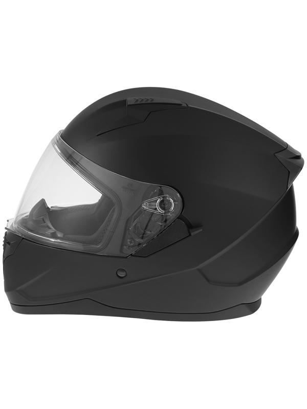 Шлем интеграл с двумя визорами, размер XL (60-61), модель BLD-M67E, черный матовый