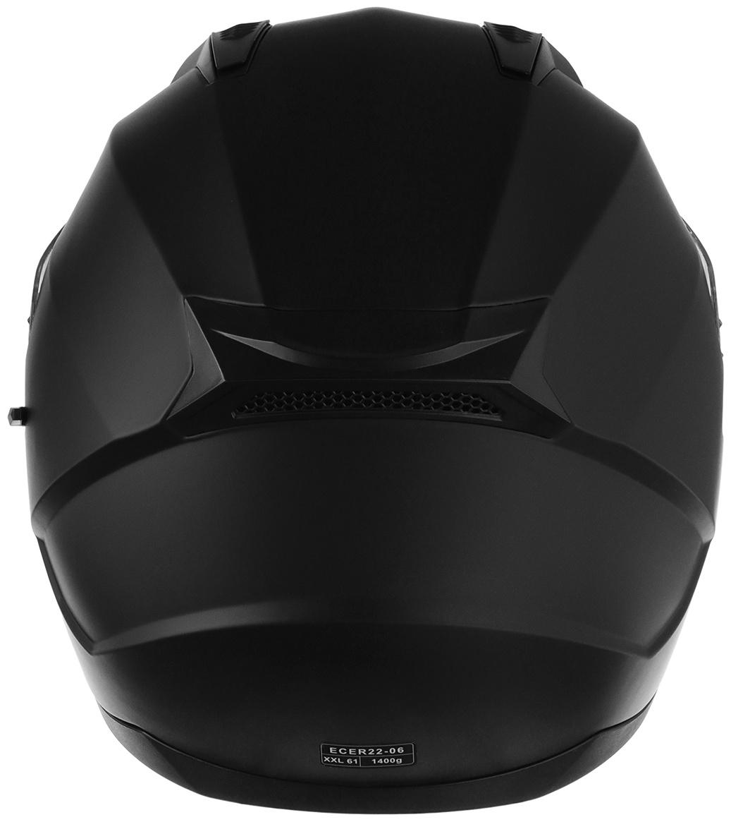 Шлем интеграл с двумя визорами, размер XXL (61), модель BLD-M67E, черный матовый