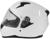 Шлем интеграл с двумя визорами, размер XL (60-61), модель BLD-M67E, белый глянцевый