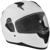 Шлем интеграл с двумя визорами, размер XL (60-61), модель BLD-M67E, белый глянцевый