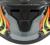Шлем интеграл с двумя визорами, размер M (57-58), модель BLD-M67E, черно-желтый