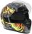 Шлем интеграл с двумя визорами, размер L (59-60), модель BLD-M67E, черно-желтый