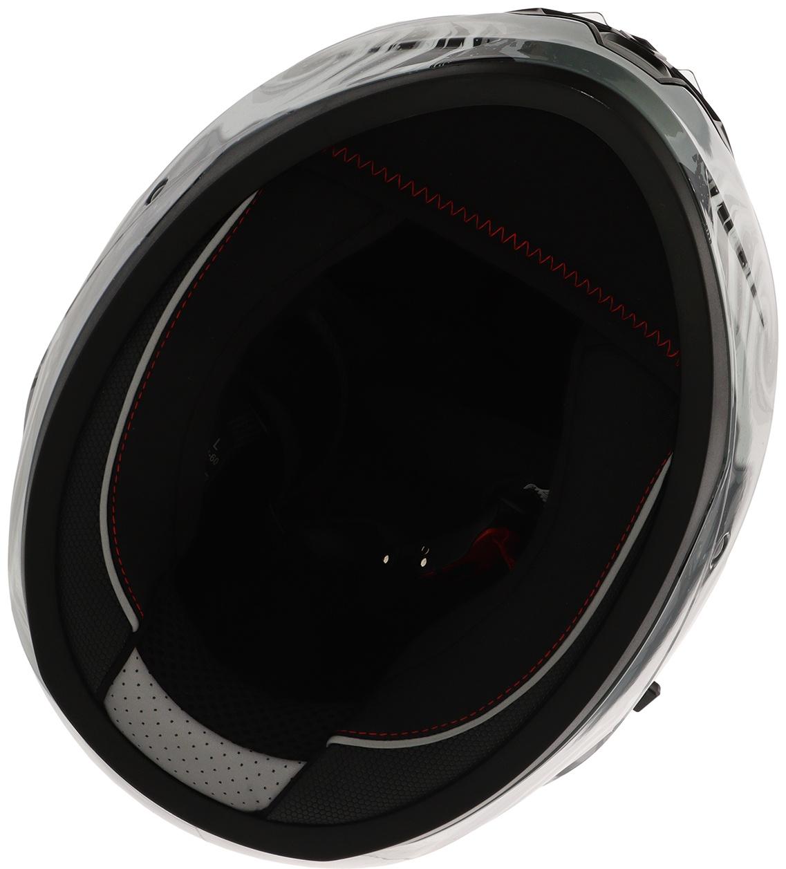 Шлем интеграл с двумя визорами, размер M (57-58), модель BLD-M67E, черно-серый