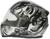 Шлем интеграл с двумя визорами, размер M (57-58), модель BLD-M67E, черно-серый