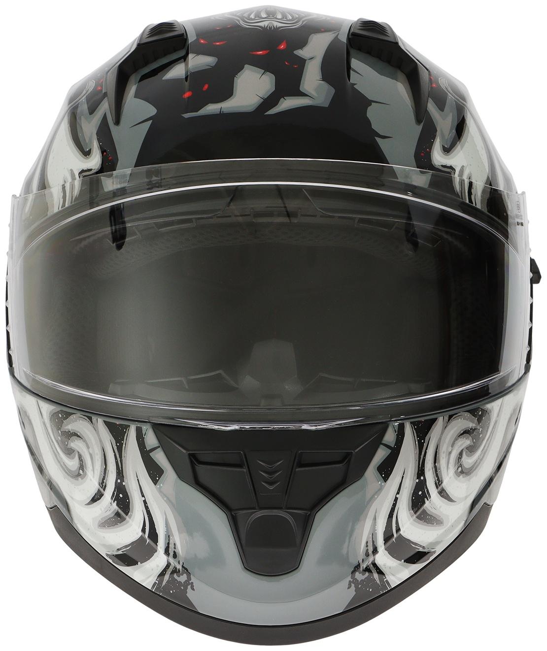 Шлем интеграл с двумя визорами, размер L (59-60), модель BLD-M67E, черно-серый