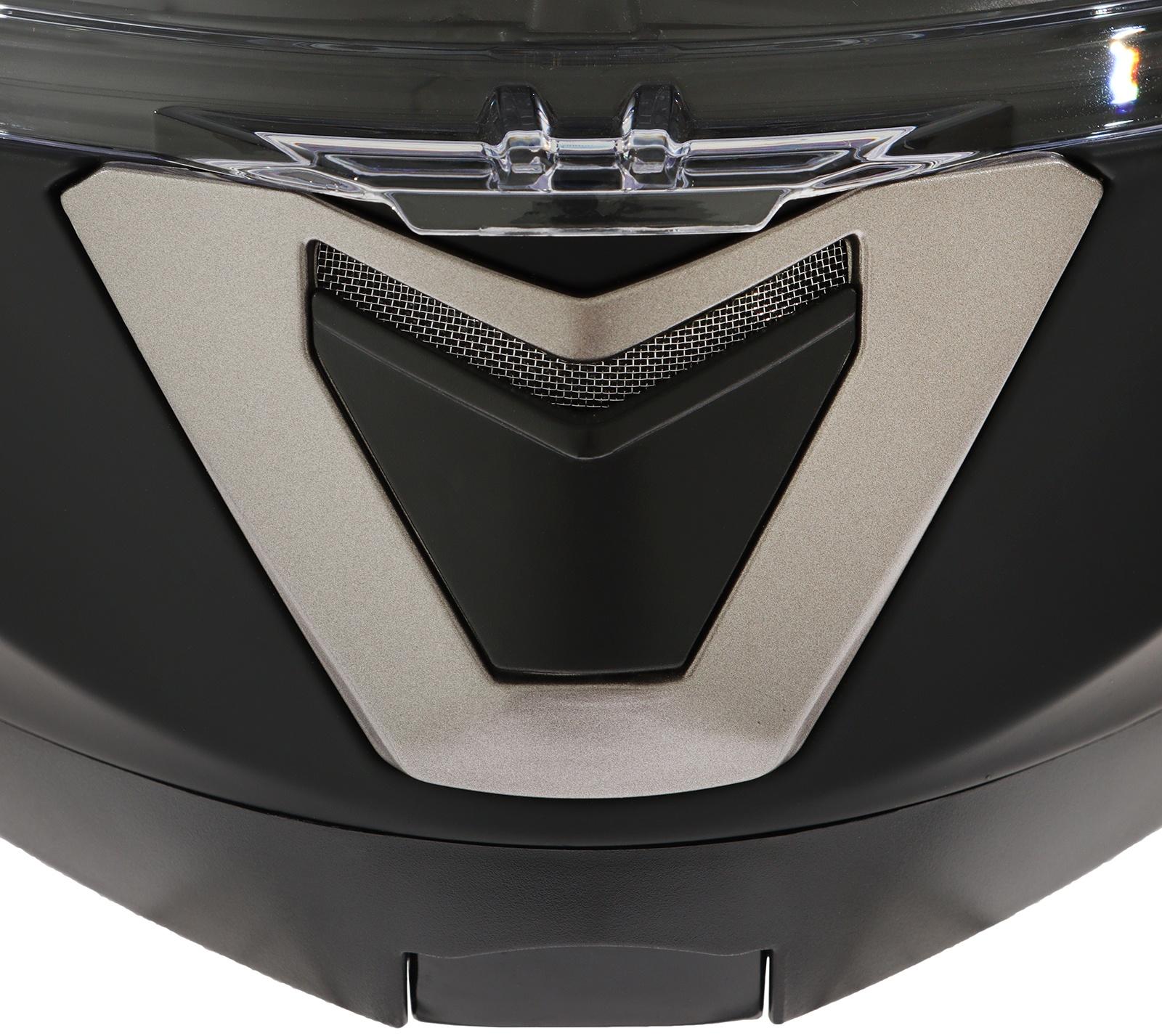 Шлем модуляр с двумя визорами, размер M (57-58), модель - BLD-160E, черный матовый