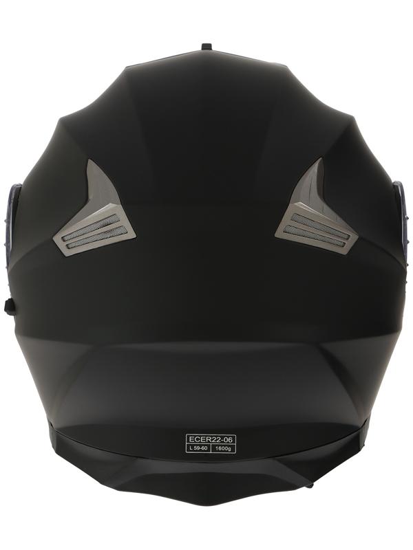 Шлем модуляр с двумя визорами, размер L (59-60), модель - BLD-160E, черный матовый