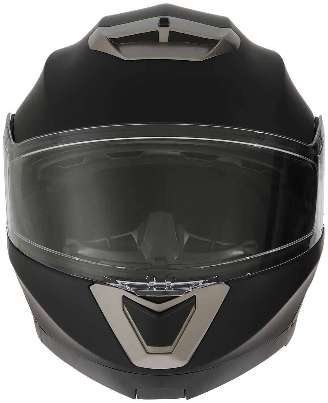 Шлем модуляр с двумя визорами, размер XL (60-61), модель - BLD-160E, черный матовый