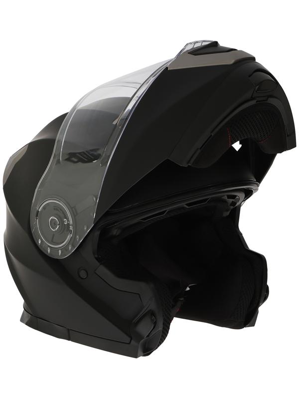 Шлем модуляр с двумя визорами, размер XL (60-61), модель - BLD-160E, черный матовый