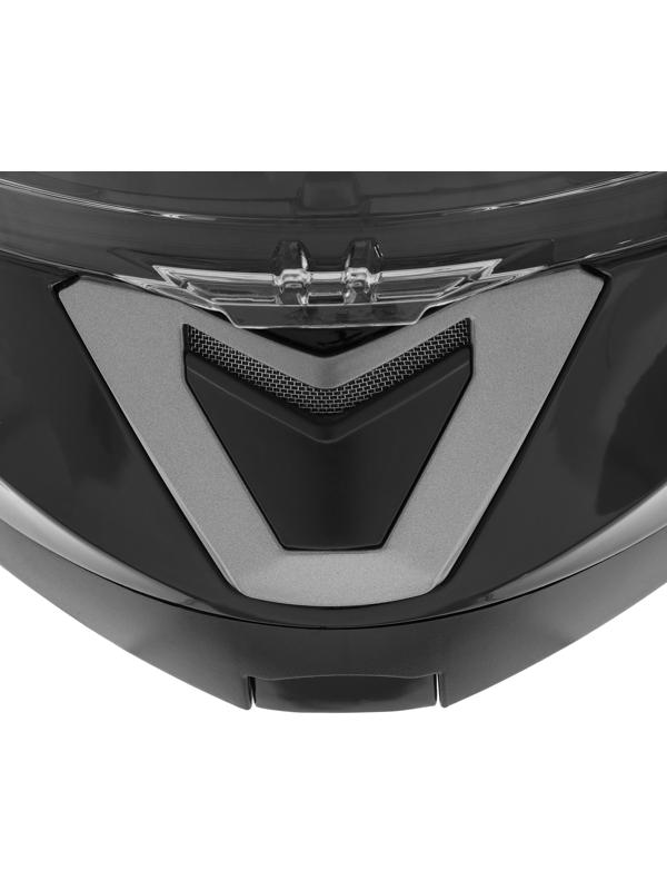 Шлем модуляр с двумя визорами, размер L (59-60), модель - BLD-160E, черный глянцевый