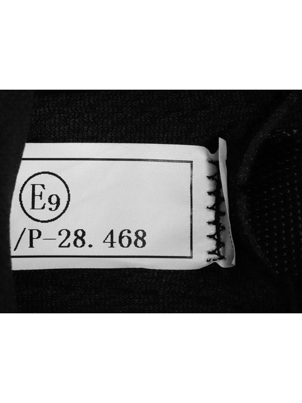 Шлем модуляр с двумя визорами, размер XL (60-61), модель - BLD-160E, черный глянцевый