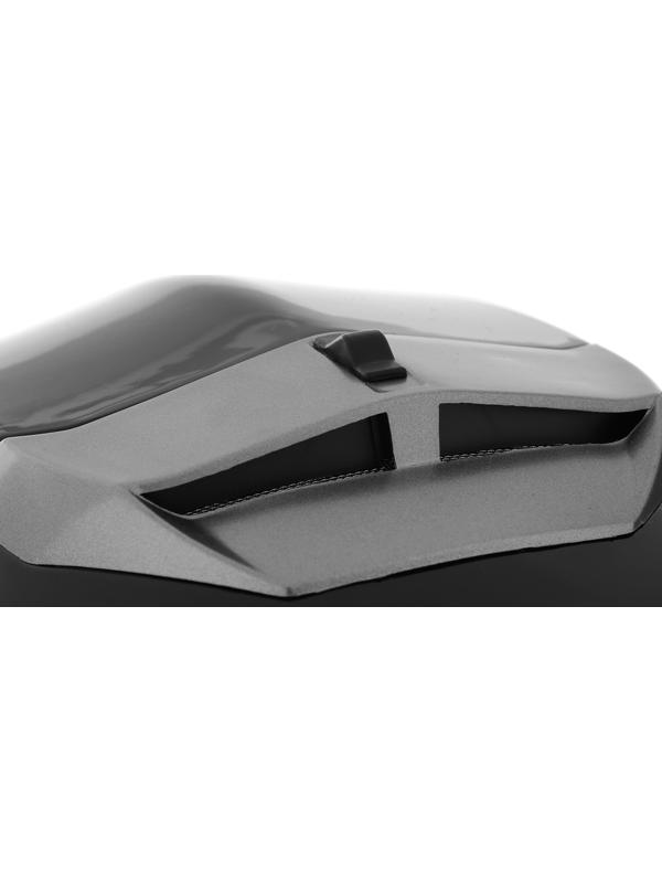 Шлем модуляр с двумя визорами, размер XL (60-61), модель - BLD-160E, черный глянцевый