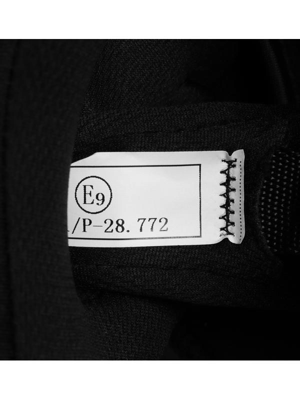 Шлем модуляр с двумя визорами, размер XXL (61), модель - BLD-160E, черный глянцевый