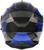 Шлем модуляр с двумя визорами, размер L (59-60), модель - BLD-160E, черно-синий