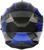 Шлем модуляр с двумя визорами, размер XL (60-61), модель - BLD-160E, черно-синий
