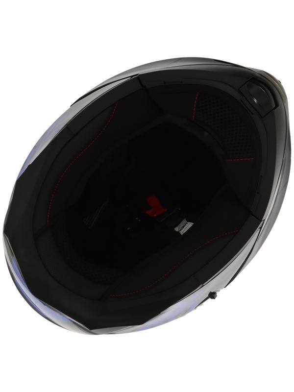 Шлем модуляр с двумя визорами, размер XL (60-61), модель - BLD-160E, черно-синий