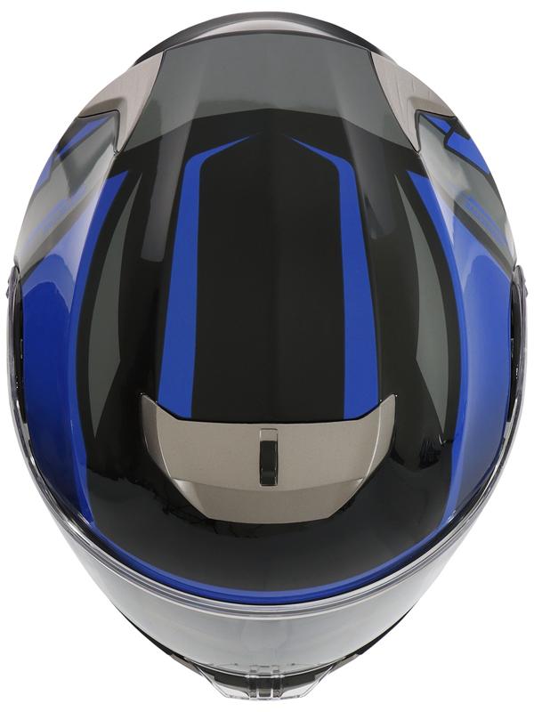 Шлем модуляр с двумя визорами, размер XL (60-61), модель - BLD-160E, черно-синий