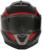Шлем модуляр с двумя визорами, размер M (57-58), модель - BLD-160E, черно-красный