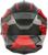 Шлем модуляр с двумя визорами, размер L (59-60), модель - BLD-160E, черно-красный