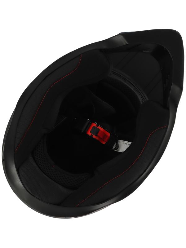 Шлем кроссовый, размер M (57-58), модель - BLD-819-7, черный матовый