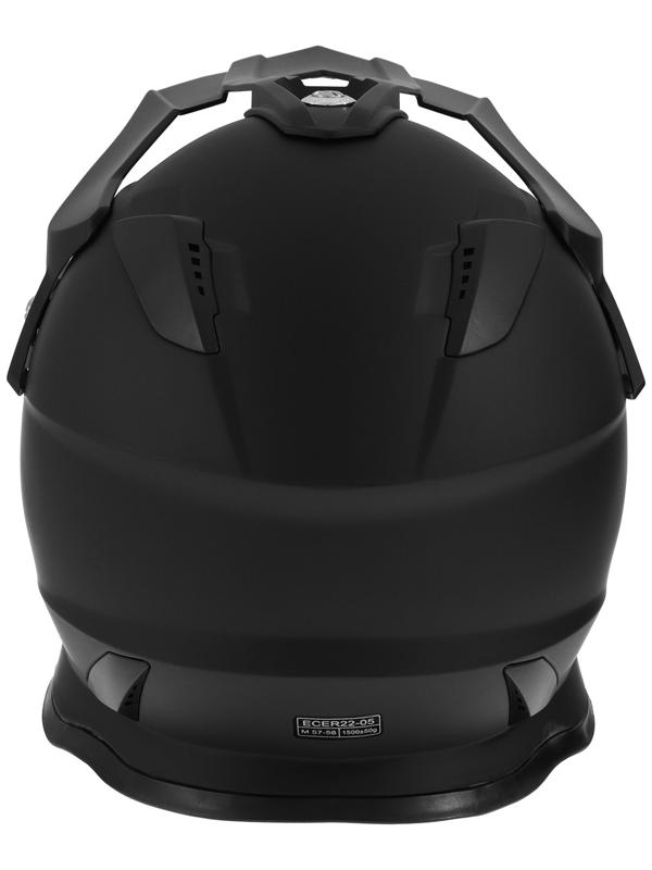 Шлем кроссовый, размер M (57-58), модель - BLD-819-7, черный матовый